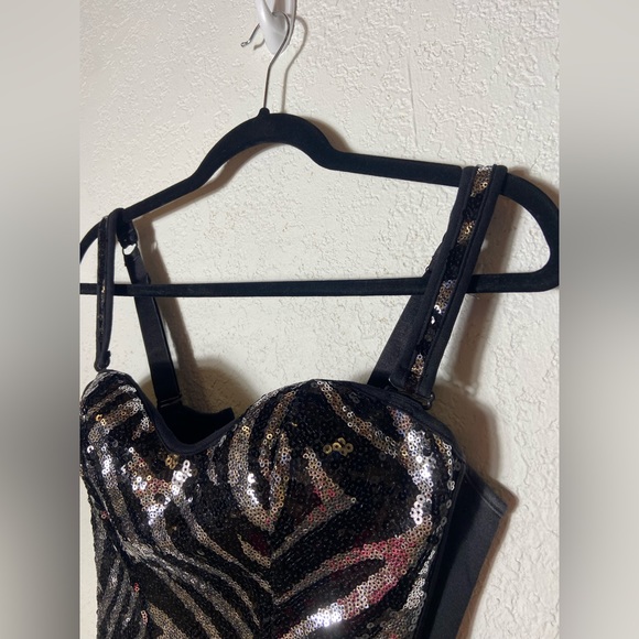 Shirley of Hollywood Sequin Corset Top - Picture 3 of 7